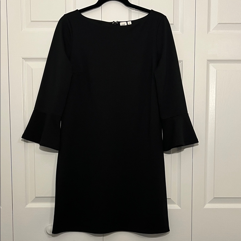 GAP Black Long Sleeve Dress